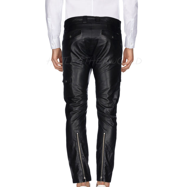 New Style Men Leather Pants -  HOTLEATHERWORLD
