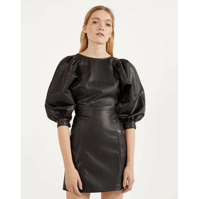 A Variety Of Style To Wear Leather Dresses