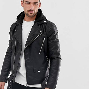 Robust And Fiery Motorbike Leather Jacket