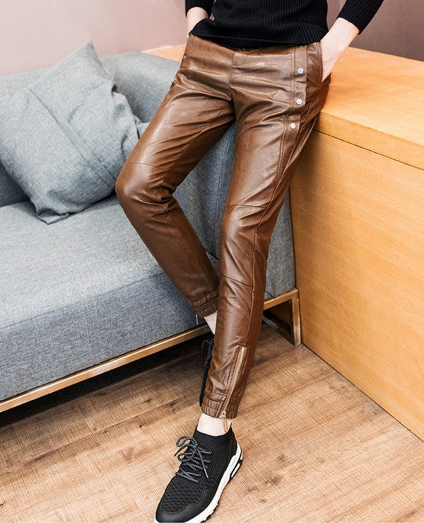 Leather Trousers For Men-A Great Thing To Add In Your Wardrobe
