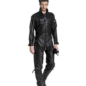 Men leather Jumpsuits