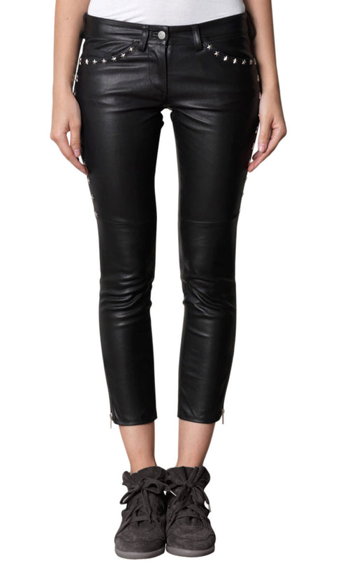 Women Leather Pants