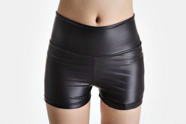 Women Leather Shorts