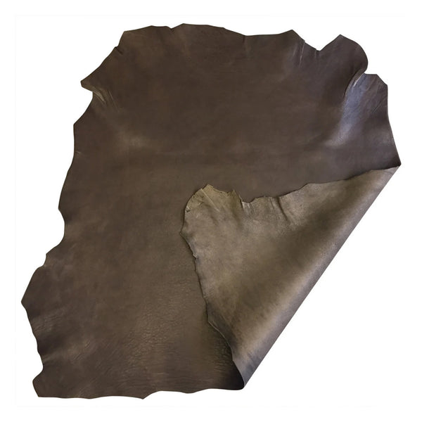 Soft Sheepskin Dark Brown Light Weight Leather Hide