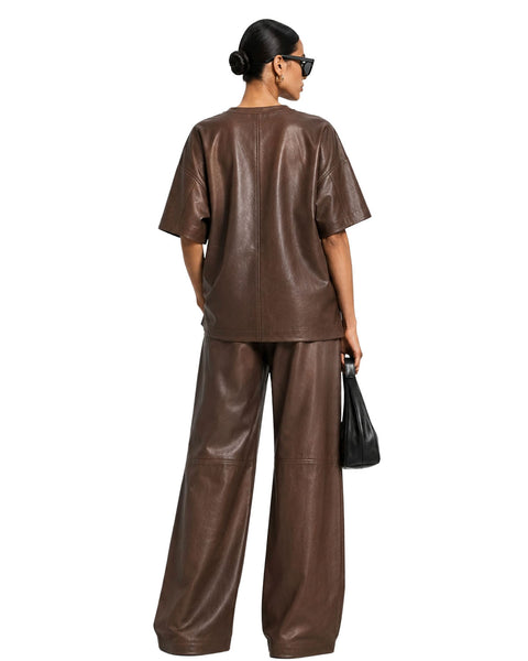 Contemporary Leather Lounge Co-Ord -  HOTLEATHERWORLD