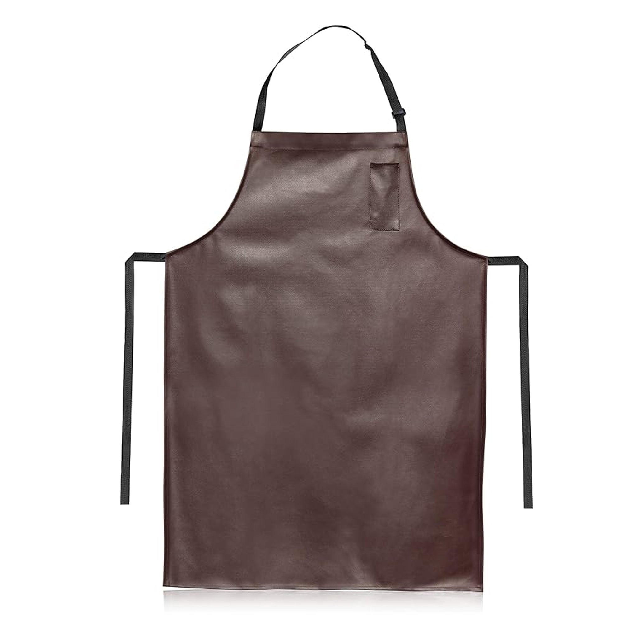 Unisex  Faux Leather Apron Bib