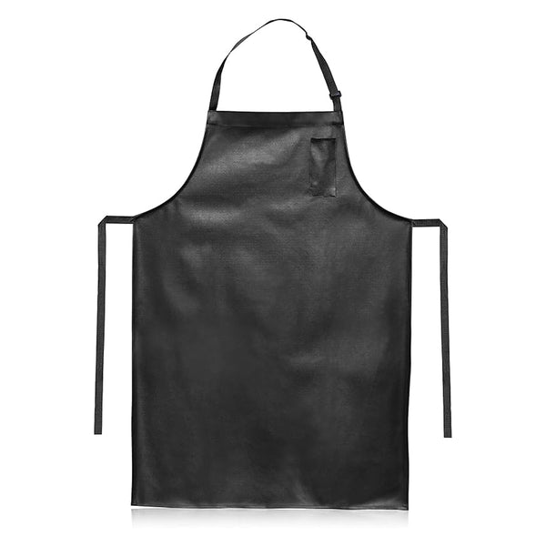 Unisex  Faux Leather Apron Bib