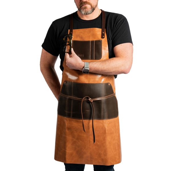 Woodworking, Blacksmithing Genuine Leather Apron For Men