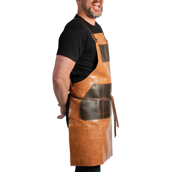 Woodworking, Blacksmithing Genuine Leather Apron For Men