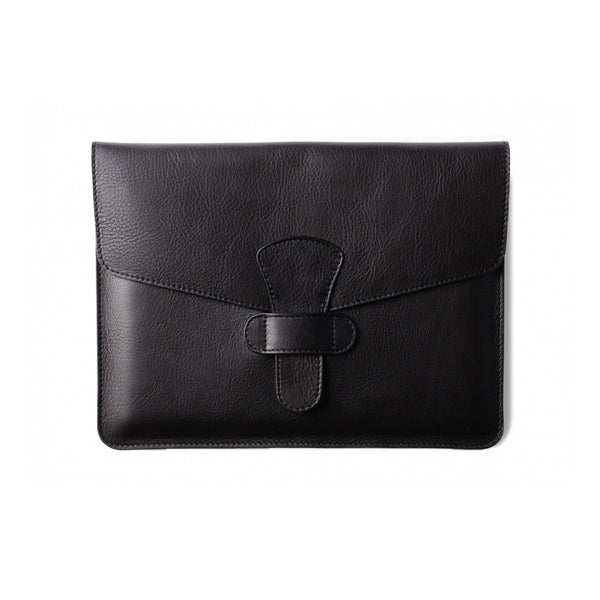 Genuine Leather iPad Case with Signature Tuck-In Closure