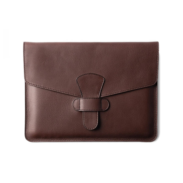 Genuine Leather iPad Case with Signature Tuck-In Closure