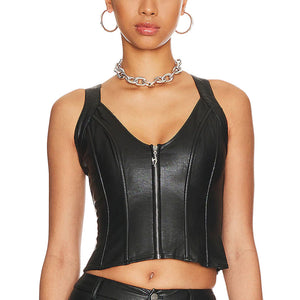 Leather Tops for Women