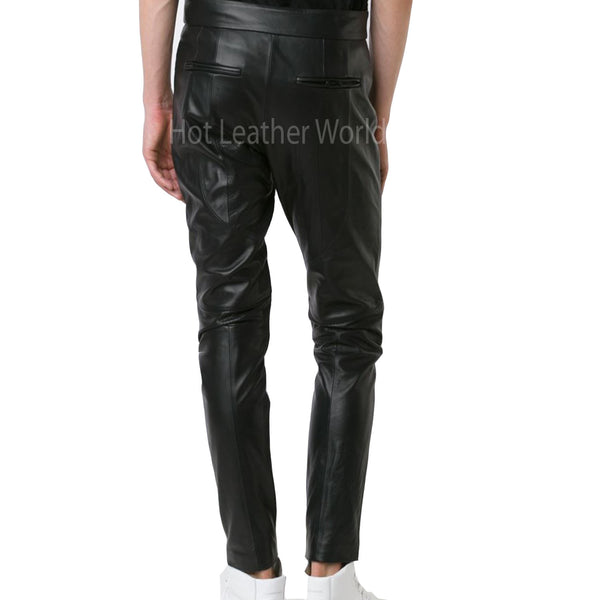 Unique Style Men Leather Pants -  HOTLEATHERWORLD