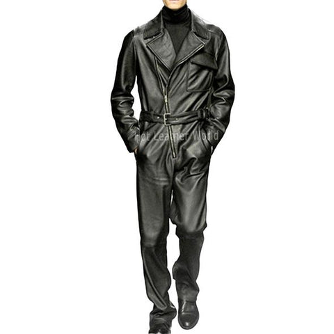 Style Leather Jumpsuit Online For Men -  HOTLEATHERWORLD