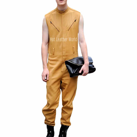 Leather Jumpsuit Costumes for Men for sale  eBay