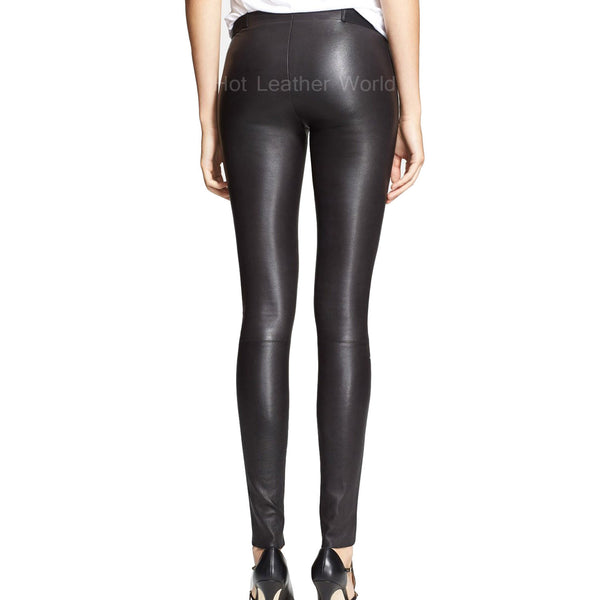 Hot Look Leather Legging For Women -  HOTLEATHERWORLD