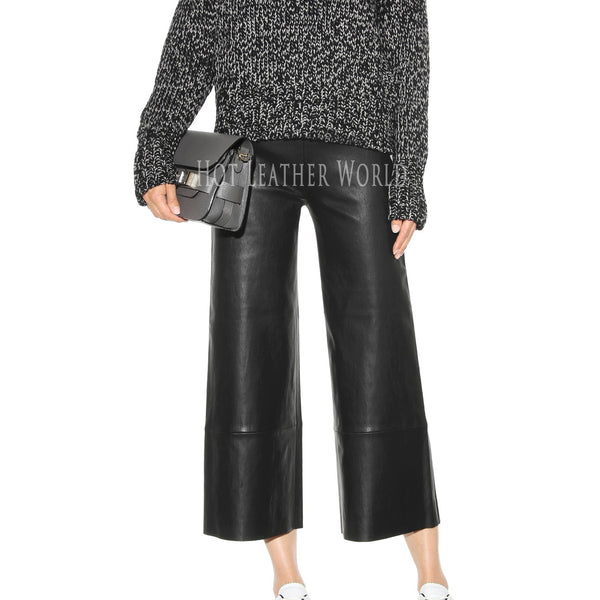 Classic Style Leather Pants -  HOTLEATHERWORLD