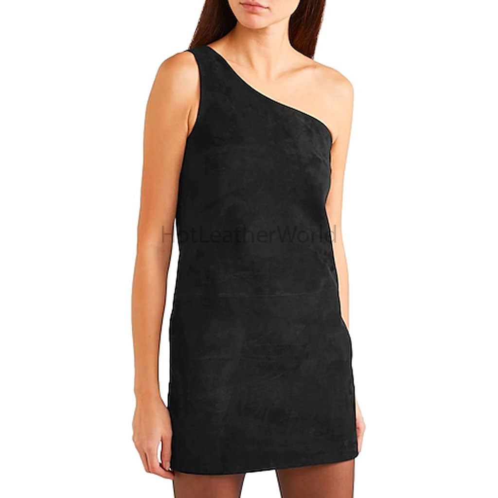 one shoulder black leather dress Amazon.com: Off One Shoulder Faux Leather Dress Fashion Tube Top Belted Midi PU Dress Party Night Club Bodycon Leather Dresses : Clothing, Shoes & Jewelry