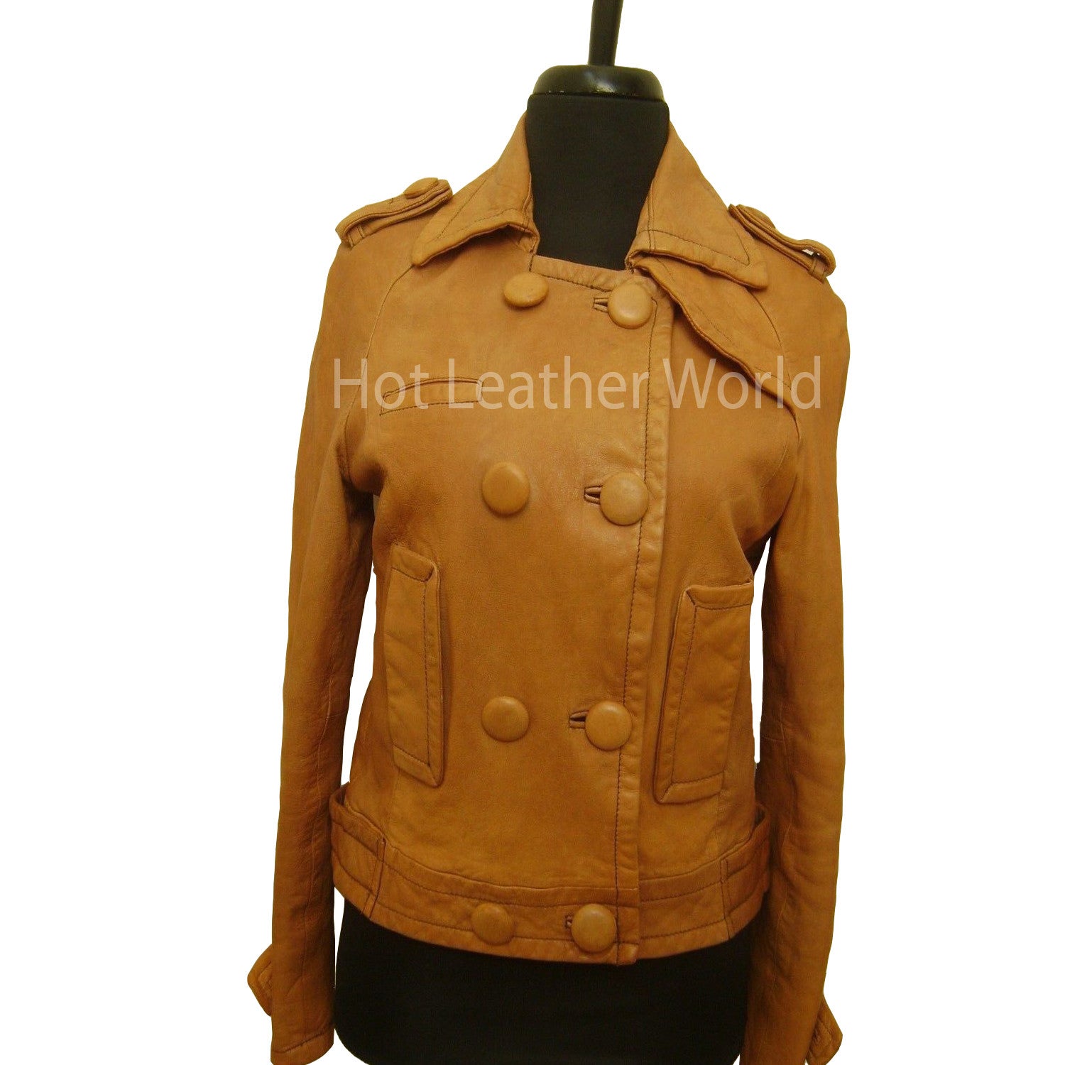 Republic Distressed Leather Jacket -  HOTLEATHERWORLD